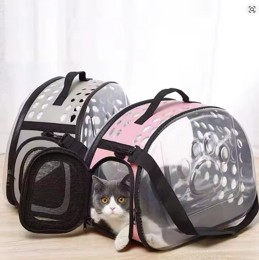 Sac transport design transparent multi-animaux