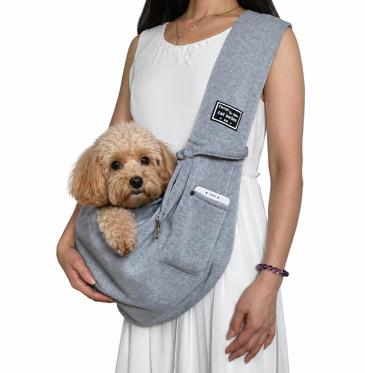Sac de transport confortable pour chien – Bandoulière réglable