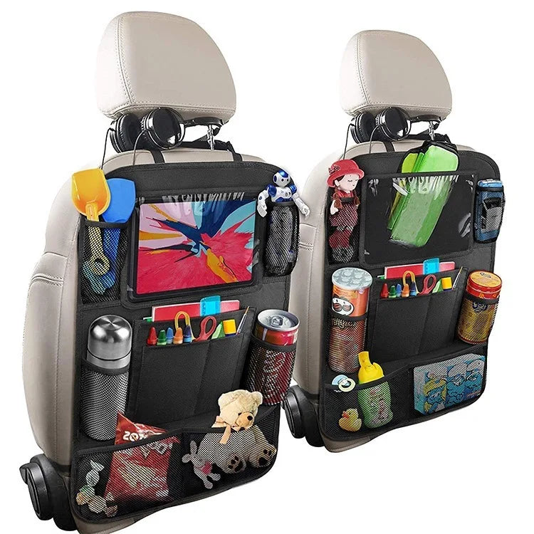Organisateur de siège arrière pour animaux – Rangement voiture pratique et protection siège