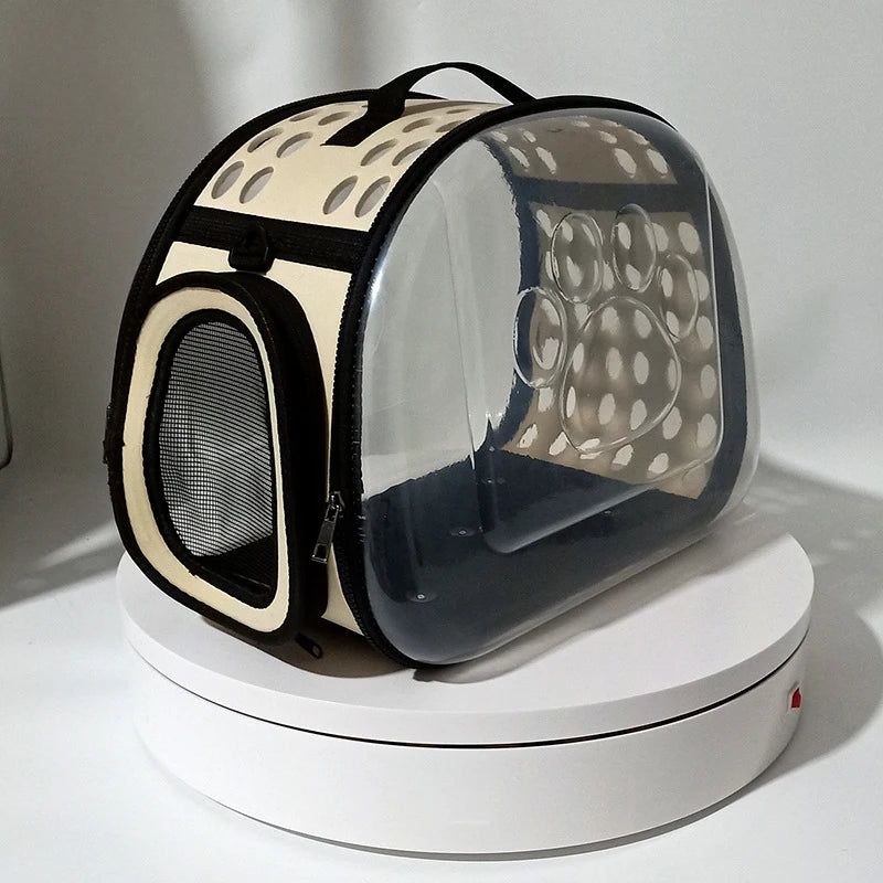 Sac transport design transparent multi-animaux