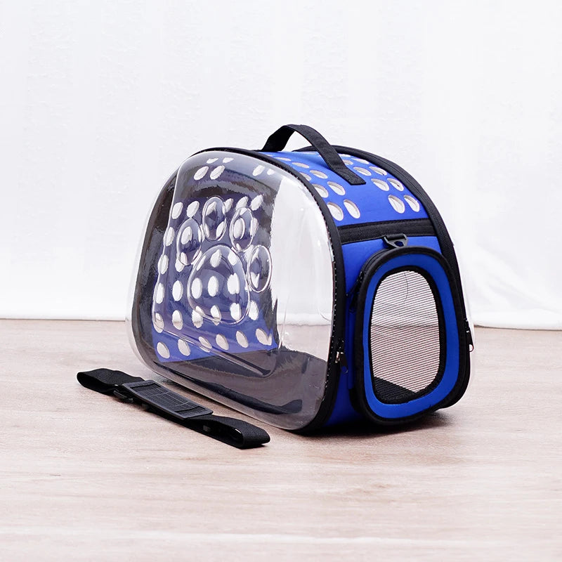 Sac transport design transparent multi-animaux
