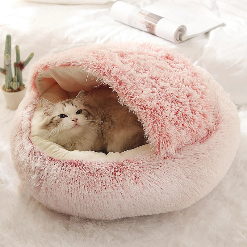 Cocon douillet anti-stress pour chat et petit chien