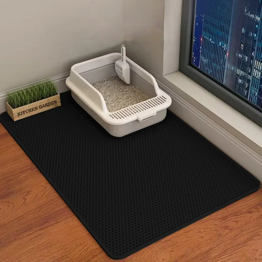 Tapis de litière pour chat imperméable et antidérapant
