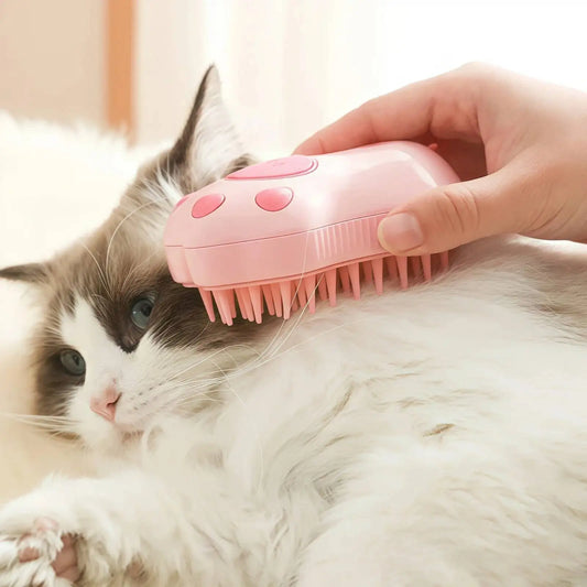 Brosse vapeur animaux 3-en-1